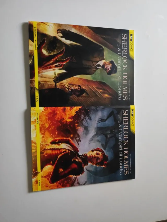 Sherlock Holmes & i vampiri di Londra- 2 fumetti