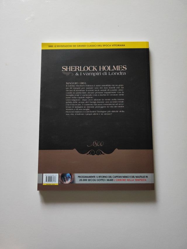 Sherlock Holmes & i vampiri di Londra- 2 fumetti