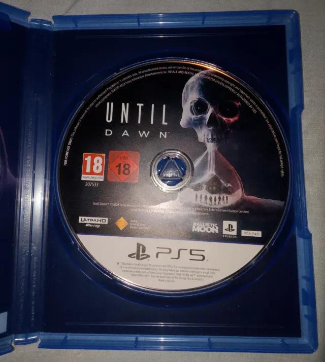 Juego Until Dawn PS5