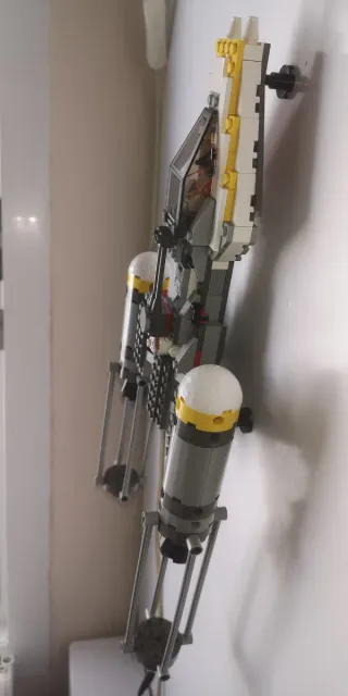 2 Cazas Lego Star Wars Tie & Y-Wing y 3 figuras