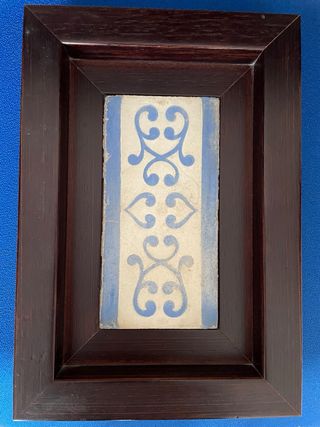 Azulejo decorativo antiguo