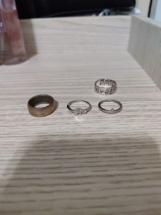 Anillos de Plata. Cada uno a 2€