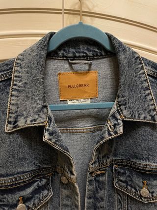 Giacca jeans Pull&Bear blu