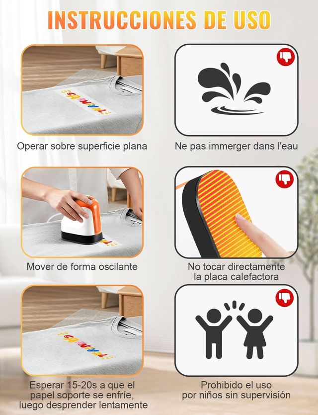 Mini Plancha Portátil