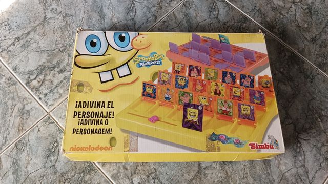 Juego Adivina el Personaje Bob Esponja