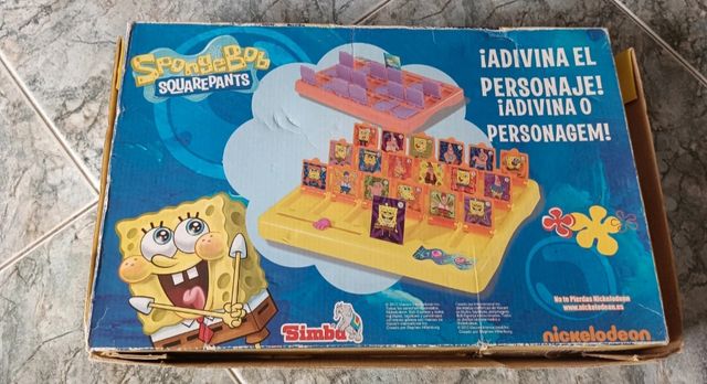 Juego Adivina el Personaje Bob Esponja