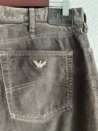 Pantalones Armani Jeans Marrón W33 | ES42 