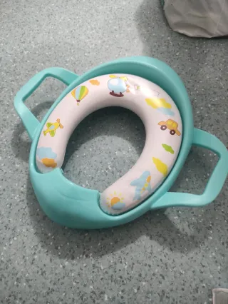 Adaptador Asiento Inodoro Bebé con Asas