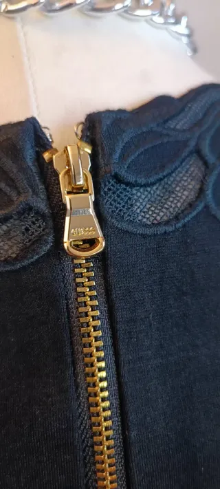 Guess Vestito Tubino Nero Taglia S