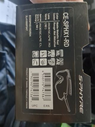 Occhiali Shimano S-Phyre CE-SPHX1-RD