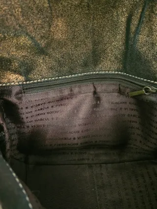 Bolso hombro Purificacion Garcia Dorado