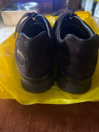 Scarpe Hogan Marroni Scamosciate