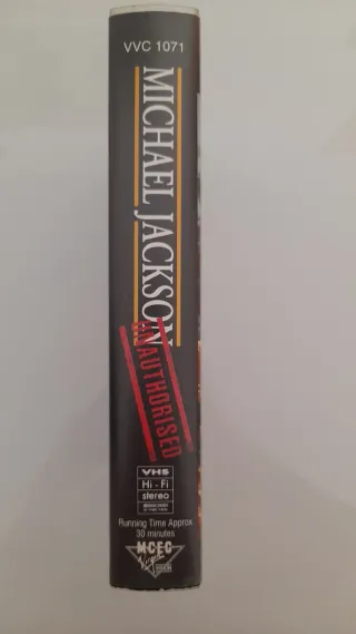 VHS Michael Jackson Unauthorised