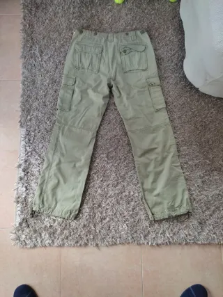 Pantalones cargo Desigual talla 46 verde militar
