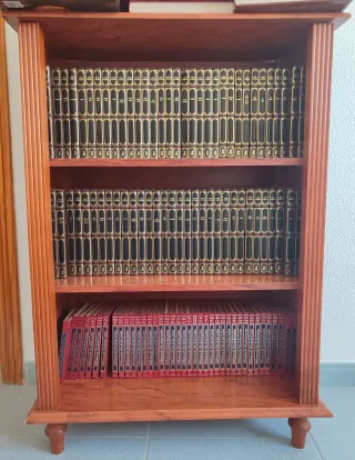 Mueble Librería Madera Marrón con libros