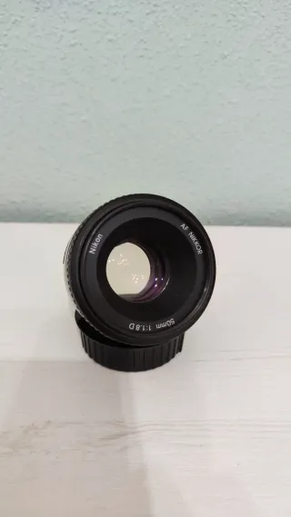 Objetivo Nikon AF NIKKOR 50mm 1:1.8D