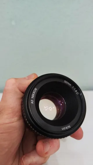 Objetivo Nikon AF NIKKOR 50mm 1:1.8D