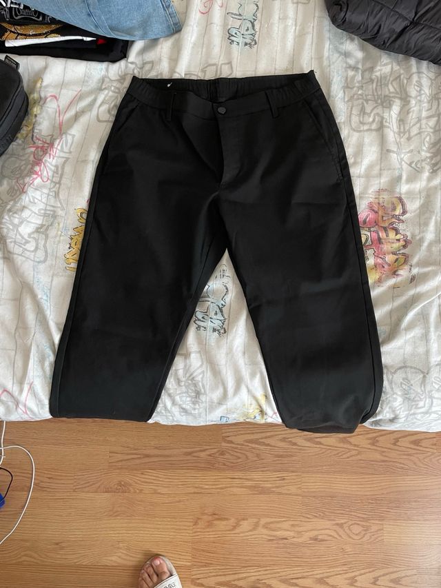 Pantalones de vestir Zara negros