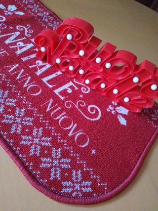 Zerbino natalizio + Buon Natale scritta