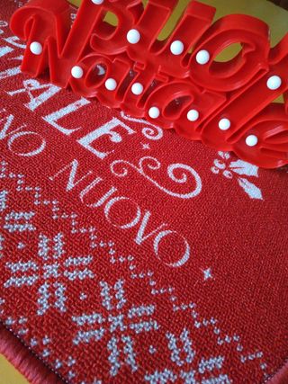 Zerbino natalizio + Buon Natale scritta