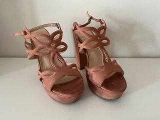 Sandalias de fiesta rosas