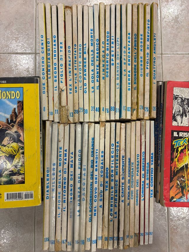 Collezione fumetti Tex