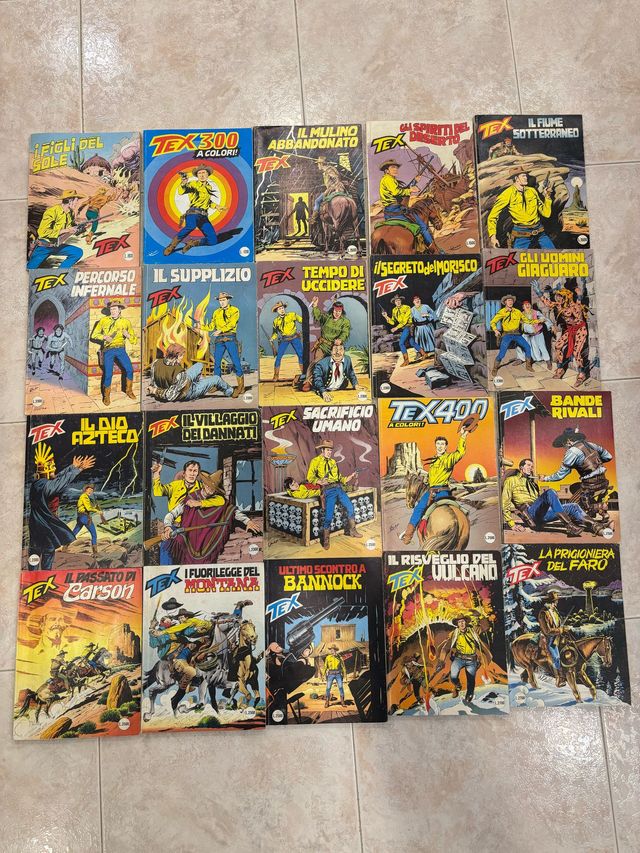 Collezione fumetti Tex