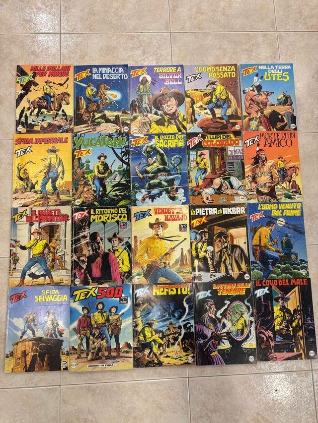 Collezione fumetti Tex