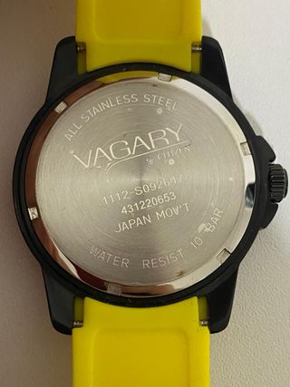 Orologio Citizen Nero Giallo