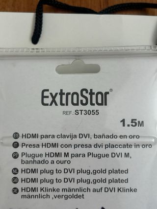 Cable HDMI a DVI ExtraStar