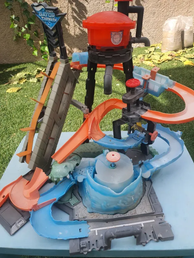 Pista Hot Wheels Ultimate Gator Car Wash