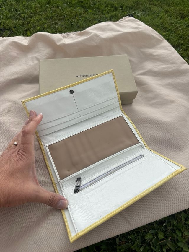 Monedero Burberry Beige Multicolor
