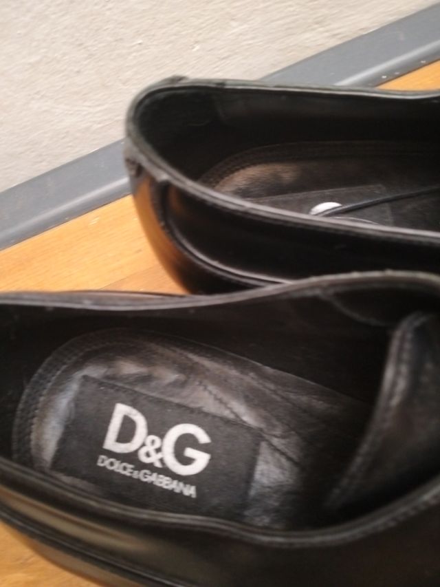 Dolce & Gabbana Mocassini Allacciati Neri