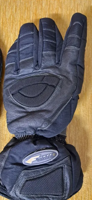 Guantes de moto negros. Talla XXL