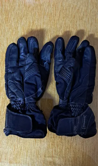 Guantes de moto negros. Talla XXL
