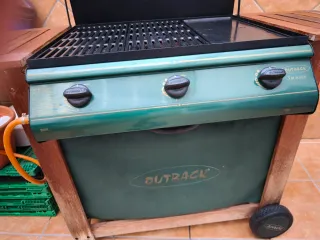 Barbacoa Gas Piedra Volcánica