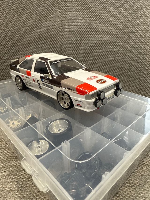 Coche Slot Audi Quattro 1/24