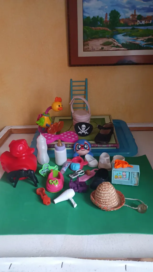 Lote piezas sueltas para muñecas