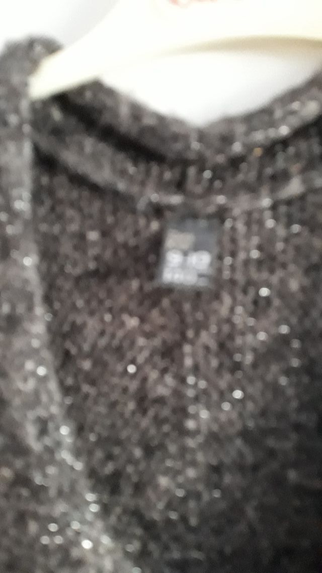 Chaqueta capa gris 9-10 años