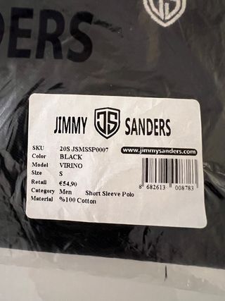 Polo Jimmy Sanders Talla S nuevo, 3 colores a eleg