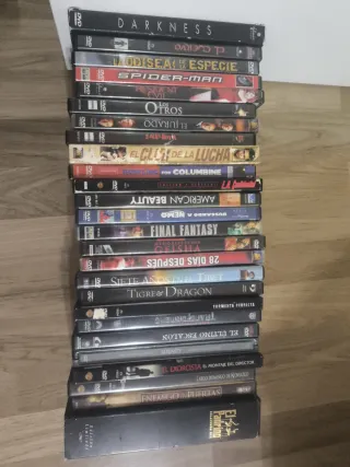 Lote Películas DVD Acción, Terror, Drama