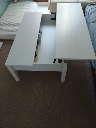 Mesa de centro blanca IKEA