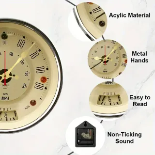Orologio Vintage Stile Smiths 90mph