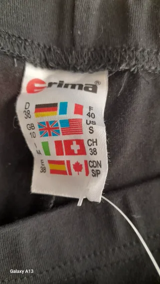 Pantaloncini pallavolo Erima neri