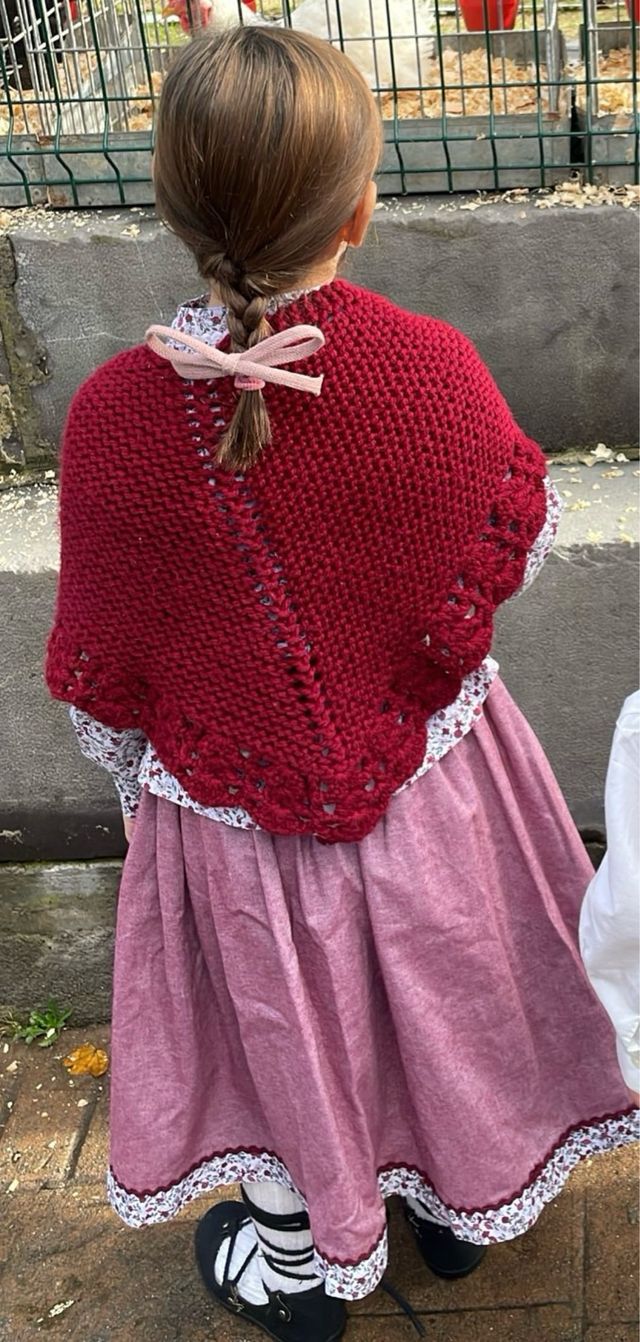 Traje caserita baserritarra niña 6 años