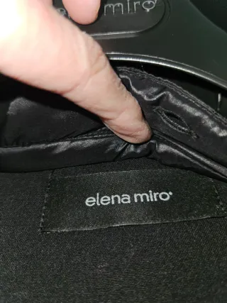 Cappotto donna Elena Mirò nero