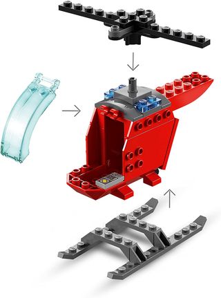 LEGO 60318 City Helicóptero de Bomberos