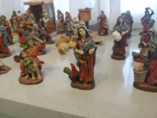 Belén antiguo figuras