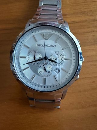 Reloj Emporio Armani Correa Metálica Plata