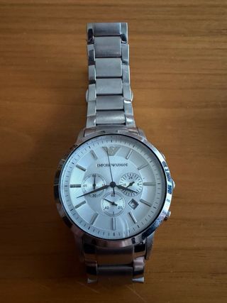 Reloj Emporio Armani Correa Metálica Plata